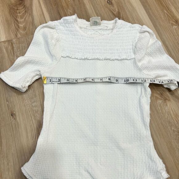 FREE PEOPLE WE THE FREE White Top Size XS - Picture 4 of 7